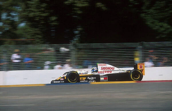 1994 Australian Grand Prix. Adelaide, Australia. 11-13 November 1994. Mika Salo (Lotus 109C Mugen-Honda). He exited the race with an electrics problem. Ref-94 AUS 03. World Copyright - LAT Photographic