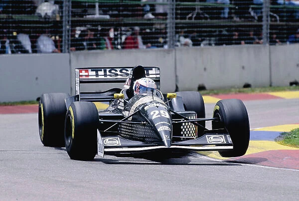 1994 Australian Grand Prix. Adelaide, Australia. 11-13 November 1994. J.J. Lehto (Sauber C13 Mercedes) 10th position. Ref-94 AUS 65. World Copyright - LAT Photographic