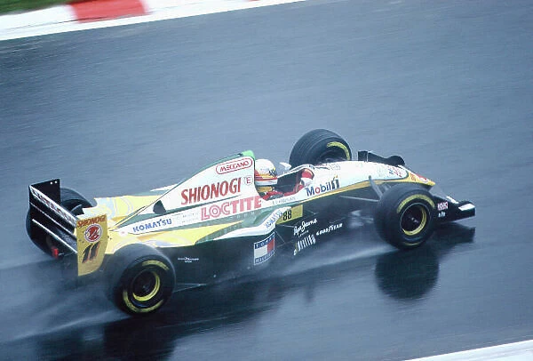 1994 Belgian Grand Prix. Spa-Francorchamps, Belgium. 26-28 August 1994. Philippe Adams (Lotus 109 Mugen Honda). Ref-94 BEL 25. World Copyright - LAT Photographic