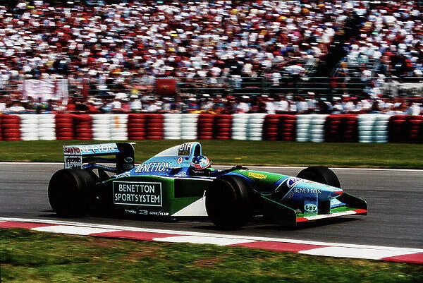 1994 Canadian Grand Prix. Montreal, Quebec, Canada. 10-12 June 1994. Michael Schumacher (Benetton B194 Ford) 1st position. Ref-94 CAN 06. World Copyright - LAT Photographic