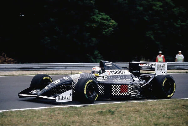1994 Hungarian Grand Prix. Hungaroring, Budapest, Hungary. 12-14 August 1994. Andrea de Cesaris (Sauber C13 Mercedes). Ref-94 HUN 23. World Copyright - LAT Photographic