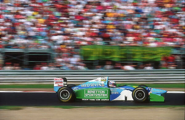 1994 Italian Grand Prix. Monza, Italy. 9-11 September 1994. J.J. Lehto (Benetton B194 Ford) 9th position. Ref-94 ITA 11. World Copyright - LAT Photographic
