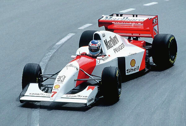1994 Monaco Grand Prix. Monte Carlo, Monaco. 12-15 May 1994. Mika Hakkinen (McLaren MP4 / 9 Peugeot). Ref-94 MON 80. World Copyright - LAT Photographic