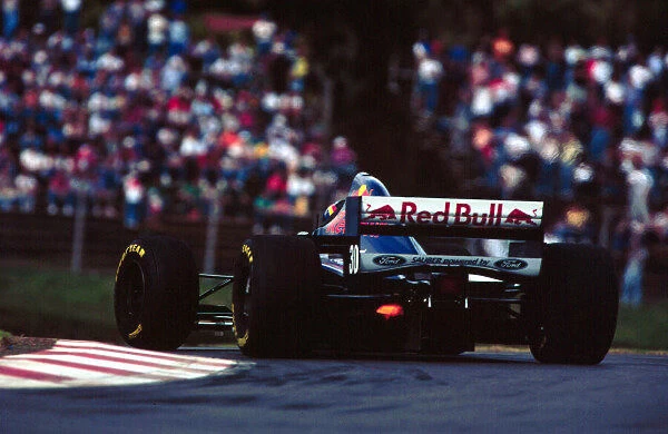 1995 ARGENTINIAN GP. Heinz-Harald Frentzen, Sauber Ford, finishes 5th. Photo: LAT