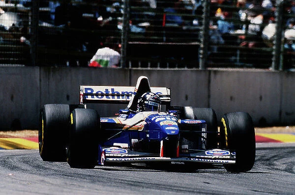 1995 Australian Grand Prix. Adelaide, Australia. 10-12 November 1995. Damon Hill (Williams FW17B Renault) 1st position. Ref-95 AUS 19. World Copyright - LAT Photographic
