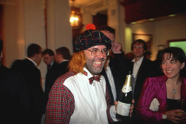 1995 Autosport Awards. Grosvenor House Hotel, Park Lane, London. 3rd December 1995. Peter Foubister in high spirits after the Awards, portrait. World Copyright: LAT Photographic. Ref: Colour Transparency