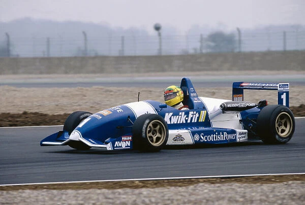 1996 British Formula Three Championship Silverstone, England. Ralph Firman (Paul Stewart Racing), action. World Copyright: LAT Photographic