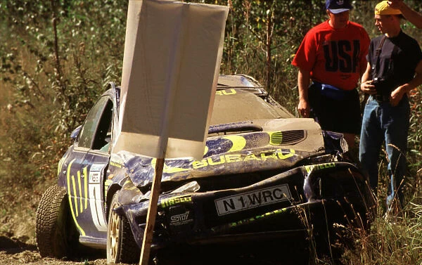 1996 World Rally Championship. 1000 Lakes Rally, Finland Colin McRae  /  Derek Ringer