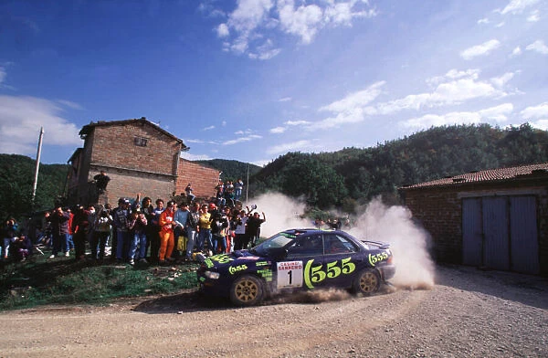 1996 World Rally Championship. San Remo Rally, Italy. Colin McRae  /  Derek Ringer
