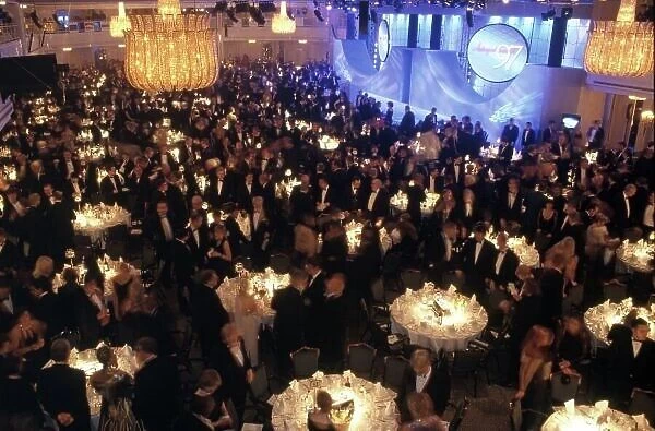 1997 Autosport Awards. Grosvenor House Hotel, Park Lane, London, Great Britain. 7 December 1997. The Great Room and stage. World Copyright: Dixon / LAT Photographic Ref: 35mm transparency