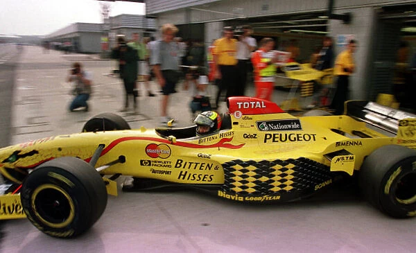 1997 BRITISH GP. Ralf Schumacher qualifies 5th and finishes 5th in his first