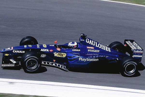 1999 San Marino Grand Prix. Imola, Italy. 30 / 4-2 / 5 1999. Jarno Trulli (Prost AP02 Peugeot). Ref-99 SM 99. World Copyright - Charles Coates / LAT Photographic