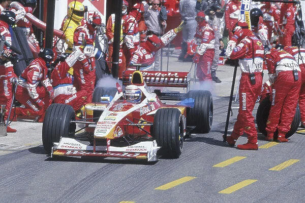 1999 San Marino Grand Prix. Imola, Italy. 30 / 4-2 / 5 1999. Alessandro Zanardi (Williams FW21 Supertec). Ref-99 SM 70. World Copyright - Steven Tee / LAT Photographic