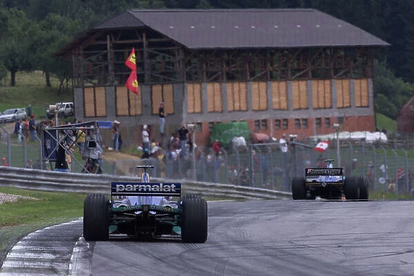 2000 Austrian Grand Prix. PRACTICE A1-Ring, Austria, 14 July 2000 Pedro Diniz, Sauber Petronas World LAT Photographic