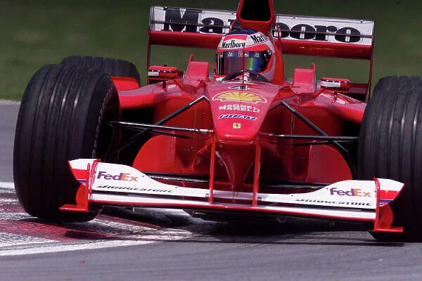 2000 Canadian Grand Prix. QUALIFYING Montreal, Canada, 16 June 2000 Rubens Barrichello, Ferrari World LAT Photographic