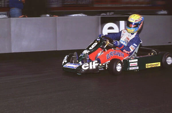 2000 Elf Masters Karting Bercy Paris, France. 10th December 2000. World Karting Champion Colin Brown in action. World Copyright: Chris Dixon / LAT Photographic