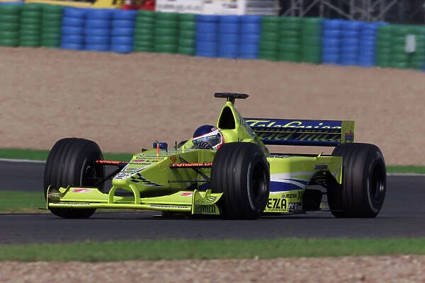 2000 French Grand Prix. RACE Magny Cours, France, 2 July 2000 Gaston Mazzacane, Minardi Ford World LAT Photographic