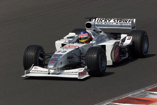 2000 Hungarian Grand Prix Jacques Villeneuve, BAR Honda Hungaroring, Hungary