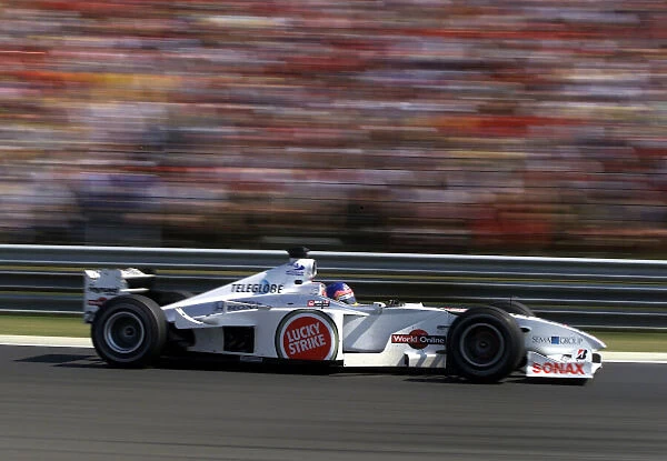 2000 Hungarian Grand Prix - SUNDAY RACE Jacques Villeneuve, BAR Honda Hungaroring