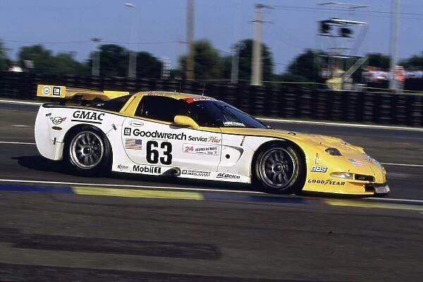 2000 Le Mans 24 Hours. 17-18th June 2000. Chevrolet Corvette C5R World LAT Photographic