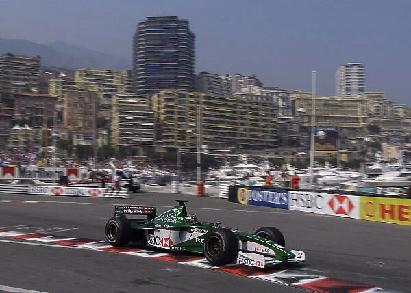 2000 Moaco Grand Prix - Race Monaco, Monte Carlo, 1st - 4th June 2000 Eddie Irvine on his way to 4th place in the Monaco Grand Prix World LAT Photographic /  Steve Etherington Ref: 18mb Digital Image