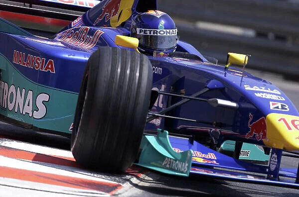 2000 Monaco Grand Prix. PRACTICE Monte Carlo, Monaco, 3Rd June 2000 Pedro Diniz, Sauber Petronas World LAT Photographic