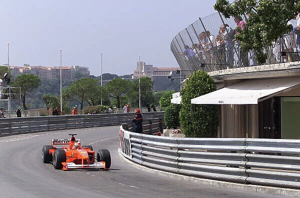 2000 Monaco Grand Prix. PRACTICE Monte Carlo, Monaco, 1 / 6 / 2000 Michael Schumacher, Ferrari World LAT Photographic