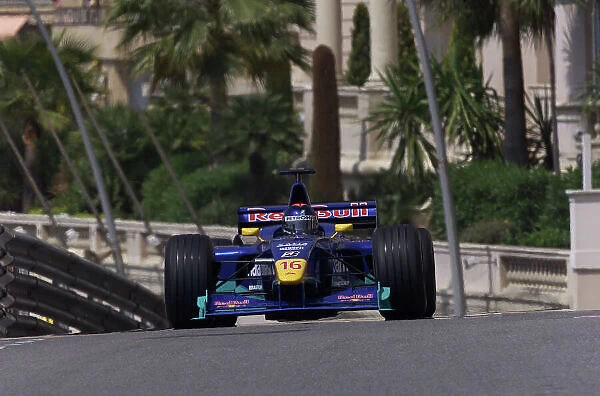 2000 Monaco Grand Prix. PRACTICE Monte Carlo, Monaco, 1 / 6 / 2000 Pedro Diniz, Sauber Petronas World LAT Photographic