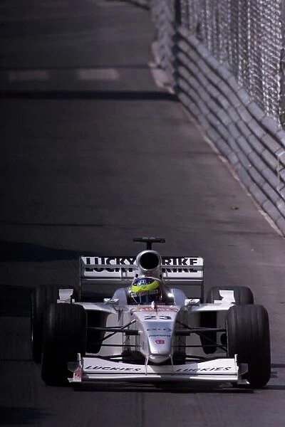 2000 Monaco Grand Prix. PRACTICE Monte Carlo, Monaco, 1 / 6 / 2000 Ricardo Zonta, BAR Honda World LAT Photographic