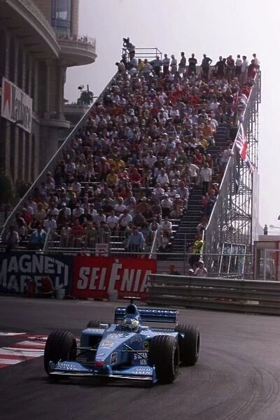 2000 Monaco Grand Prix. QUALIFYING Monte Carlo, Monaco, 3 / 6 / 2000 Giancarlo Fisichella, Benetton Playlife World LAT Photographic