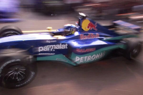 2000 Monaco Grand Prix. QUALIFYING Monte Carlo, Monaco, 3 / 6 / 2000 Pedro Diniz, Sauber Petronas World LAT Photographic