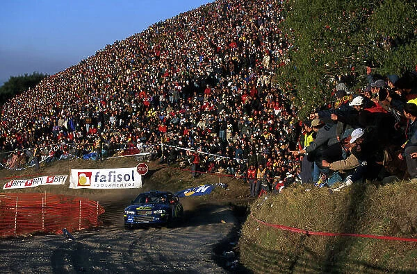 2000 Rally of Portugal 16th - 18th March 2000 Rally winner, Richard Burn's Subaru in action. Burns is now the first evert Briton' to lead the World Rally Championship. World McKlein / LAT email: digital@latphoto. co. uk