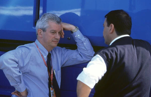 2000 Spanish Grand Prix Barcelona, Spain. 5th - 7th May 2000. Pat Symons, Benetton Technical director. Portrait. World Coates  /  LAT Photographic