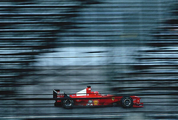 2000 United States Grand Prix. Indianapolis, Indiana, USA. 22-24 September 2000. Michael Schumacher (Ferrari F1-2000) 1st position. Ref-2K USA 08. World Copyright - LAT Photographic
