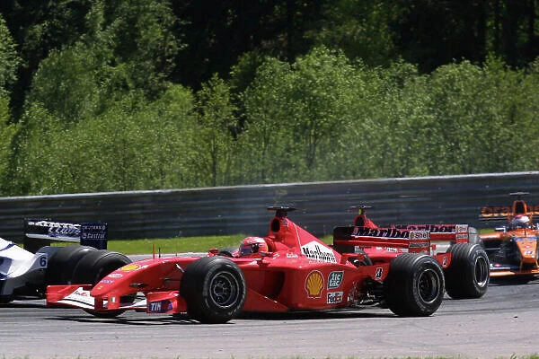 2001 Austrian Grand Prix - Race A1-Ring, Zeltweg, Austria. 13th May 2001 World Copyright - LAT Photographic ref: 8.9 MB Digital