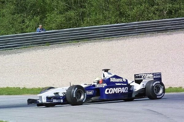 2001 Austrian Grand Prix - Saturday Qualifying A1-Ring, Zeltweg, Austria. 12th May 2001 World Copyright - LAT Photographic ref: 8.9 MB Digital