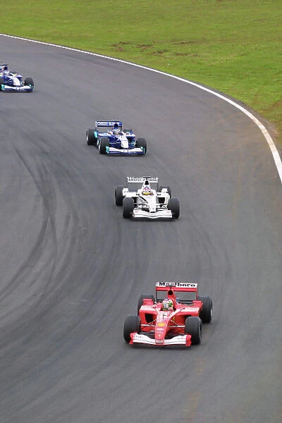 2001 Brazilian Grand Prix - RACE Sao Paulo, Brazil. 1st April 2001 World Copyright - LAT Photographic ref: 8. 9 MB Digital