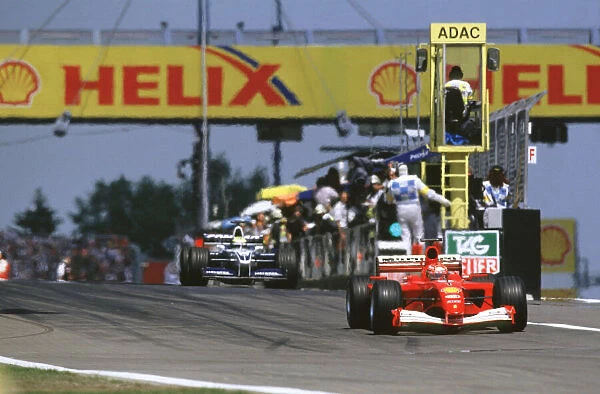 2001 European Grand Prix Nurburging, Germany. 22nd-24th June 2001 Michael