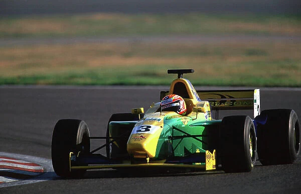 2001 Formula 3000 testing Barcelona, Spain. 4th - 5th December 2001. Antonio Pizzonia, Petrobras, action. World Copyright: Peter Spinney / LAT Photographic ref: 35mm Image A25