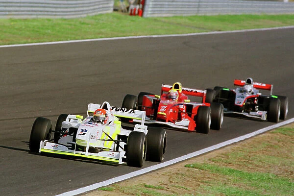 2001 Formula Nippon Championship Montegi, Japan. 22nd April 2001. Round 2 Richard Lyons - action. World Copyright: Yasushi Ishihara / LAT Photographic ref: 8mb Digital Image