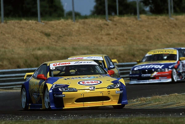 2001 French Formula GT Championship Val de Vienne, France, 24th June 2001. Championship leader Eric Helary (Peugeot 406), action. World Copyright: Thierry Delaunay / DPI / LAT Photographic ref: Digital Image Only