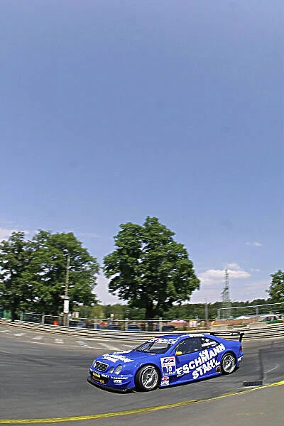 2001 German Touring Cars. Norisring, Germany, 7-8th July 2001. Patrick Huisman, AMG Mercedes CLK. World Copyright Spinney / Lat Photographic. Ref.:8.5mb Digital