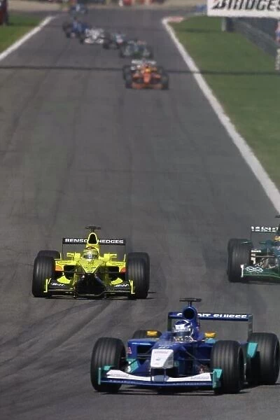 2001 Italian Grand Prix - Sunday  /  race Monza, Italy. 16th September 2001 World Copyright - LAT Photographic ref: 8.9 MB Digital