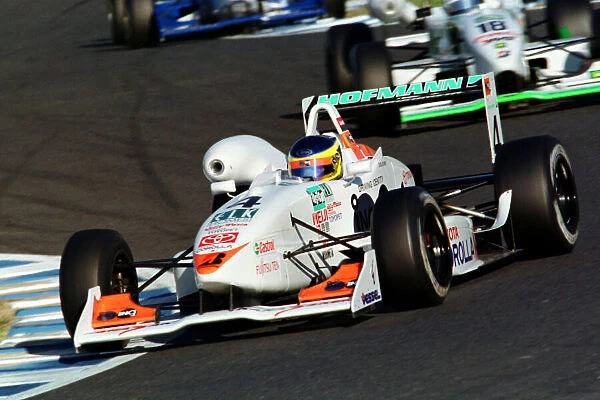 2001 Japanese Formula Three Motegi, Japan. 21st October 2001. Bruce Jouanny, action. World Copyright: Yasushi Ishihara  /  LAT Photographic ref: Digital Image Only