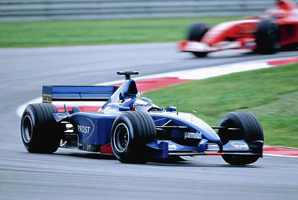 2001 Malaysian Grand Prix. Sepang, Kuala Lumpar, Malaysia. 16-18 March 2001. Jean Alesi (Prost AP04 Acer). Ref-01 MAL 49. World Copyright - Lorenzo Bellanca / LAT Photographic
