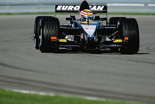 2001 United States Grand Prix. Indianapolis, Indiana, USA. 28-30 September 2001. Alex Yoong (Minardi PS01 European). Ref-01 USA 25. World Copyright - Lorenzo Bellanca / LAT Photographic