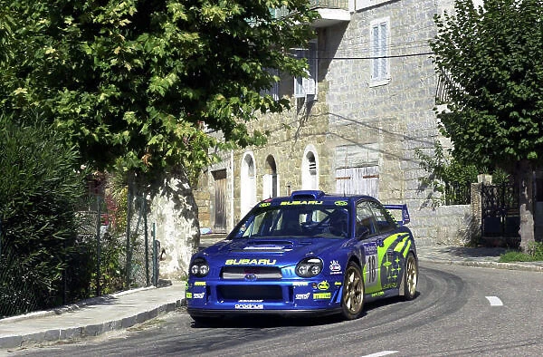 2001 World Rally Championship. Rallye de France, Ajaccio, Corsica, October 19-21. Markko Martin on stage 3. Photo: Ralph Hardwick / LAT