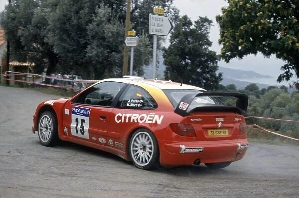 2001 World Rally Championship. Tour de Corse, Corsica, France. 19-21 October 2001