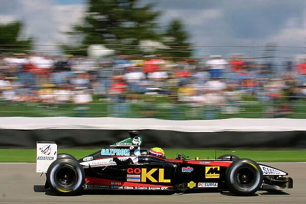2002 American Grand Prix - Friday Practice Indianapolis, USA. 27th September 2002 World Copyright - LAT Photographic ref: Digital File Only