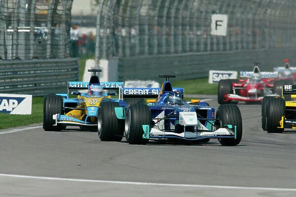 2002 American Grand Prix - Sunday Race Indianapolis, USA. 29th September 2002 World Copyright - LAT Photographic ref: Digital File Only